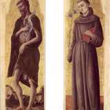 Pala di San Giovanni Battista e di Sant'Antonio da Padova, dal Polittico Vivarini